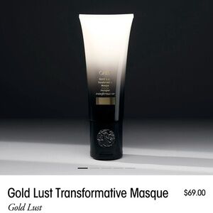 Oribe Gold Lust Hair Masque - Black and White